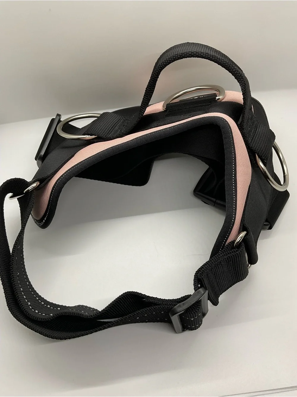 ShawnCo Essential Pro Dog Harness, No-Pull Vest DUSTY ROSE PINK, LARGE Heavyduty